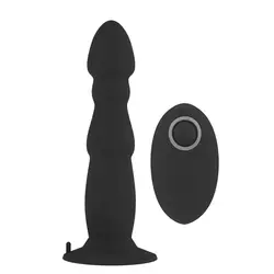 B-Series Power - Prostata Massager - 10 funkciós, rögzíthető, wireless prosztata masszírozó (USB) - fekete