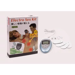 Debra - Electro Sex Kit - elektromos masszírozó szett LCD kijelzővel