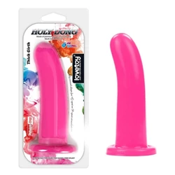 Lovetoy - 6&quot; Holy Dong Large - rögzíthető, felcsatolható, rugalmas dildó (17cm) - pink