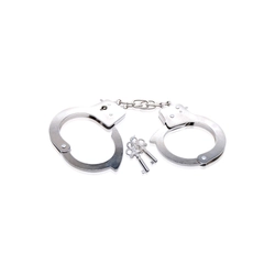 Pipedream - Beginners Metal Cuffs - fém bilincs (ezüst)