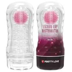 Pretty Love - Black Hole - Vacuum Cup Masturbator - golyós vákuum maszturbátor (áttetsző)