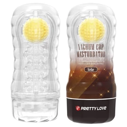 Pretty Love - Stellar - Vacuum Cup Masturbator - golyós vákuum maszturbátor (áttetsző)