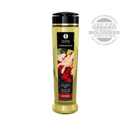 Shunga - Massage Oil Organica Maple Delight -  illatosított masszázsolaj (240ml) - juhar