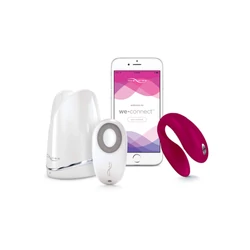 We-Vibe Sync Torque - prémium, távirányítású, websmart párvibrátor (USB) - fukszia