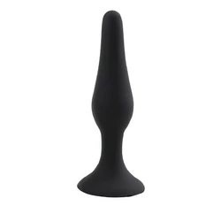 Guilty Toys - Vivian Sexxify Anal Plug - kis méretű, szilikon análkúp (10,5cm) - fekete
