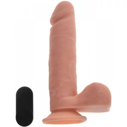 JGF Toys - Vibrator Realist - élethű, rögzíthető, wireless, herés vibrátor (USB) - testszínű
