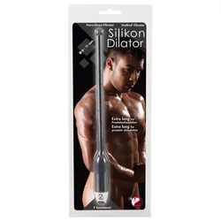 You2Toys - Silicone Dilator Extra Long - extra hosszú, 7 funkciós, vibrációs  hugycső tágító (27 cm) - fekete