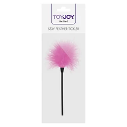 Boss Series Fetish - Feather Tickler - csiklandozó toll (pink)