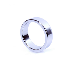 Boss Series - Metál Cock Ring Medium - közepes méretű fém péniszgyűrű
