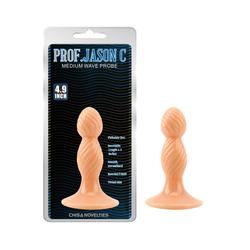 Chisa - Prof.Jason C Medium Wave - bordázott análdugó (natúr)