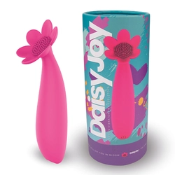 FeelzToys - Daisy Joy - 20 funkciós csiklóizgató virág-vibrátor és masszírozó (USB) - pink