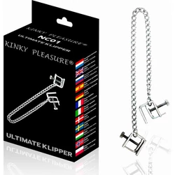 Kinky Pleasure - Ultimate Klipper - állítható mellbimbó csipesz 