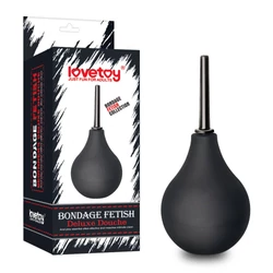 Lovetoy - Bondage Fetish Deluxe Douche - análzuhany (fekete)