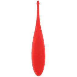 Satisfyer - Twirling Fun - prémium, 12 funkciós csiklóizgató pontvibrátor és masszírozó (USB) - mákpiros
