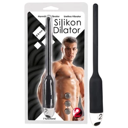 You2Toys - Silikon Dilator - 7 funkciós, vibrációs szilikon hugycsőizgató (fekete)