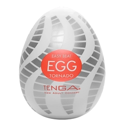 Tenga - Egg Tornado - prémium maszturbációs tojás (áttetsző)