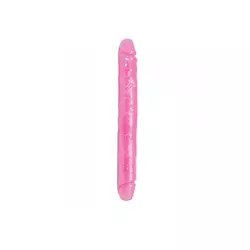 Toyz4Lovers - Solid Double Dong - kétoldali, élethű dildó (pink)