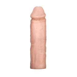 NS Toys - Be Danny D! Extension Girth Enhancer - élethű péniszköpeny (21cm) - natúr