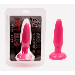Debra - Butt Plug - rögzíthető, uniszex anális izgató (pink)
