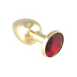 Rimba - Butt Plug Metal With Crystal