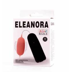 Baile - Eleanora - puha, wired vibrotojás (9cm) - natúr