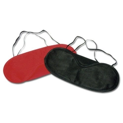 Cottelli Collection - Accessories - szemtakaró szett (2db/cs) - fekete/piros