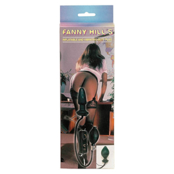 Seven Creations - Fanny Hills Black Butt Plug