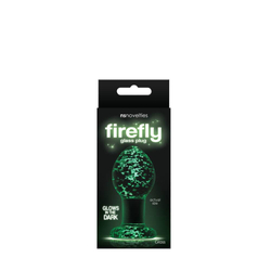 NS Toys - Firefly Glass Plug Medium Clear