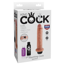 Pipedream - King Cock 7 inch Squirting Cock Flesh