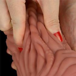 Lovetoy - 10'' Dual layered Platinum Silicone Tongue