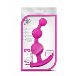 Blush - Luxe - Beme3 - szilikon, gyöngyös análhorog (pink)