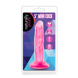 Blush - Naturally Yours 5 inch Mini Cock Pink