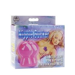 Nmc - Nipple Sucker Pair in Shiny - mellbimbószívó páros (pink)