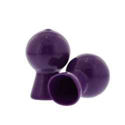 Nmc - Nipple Sucker Pair in Shiny Purple