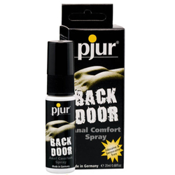Pjur® - Back Door - Relaxing Silicone Anal Glide - nyugtató hatású, szilikonbázisú anál síkosító (20ml) - jojoba