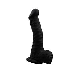 Chisa Novelties - Naked Legend - Politician - rögzíthető, élethű, herés dildó (fekete)