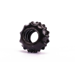 Lovetoy - Power Plus Cock Ring Series #1 - érdes péniszgyűrű (fekete)