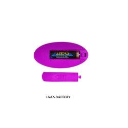 Pretty Love - Willie - távirányítású, 12 funkciós, vibrációs gésagolyó duó (USB) - lila