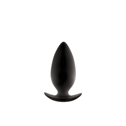 NS Toys - Renegade Spade Large - nagyméretű, szilikon análdugó (10cm) - fekete