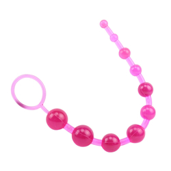 Chisa Novelties - Hi Basic - Sassy 10 Beads - 10 gyöngyös análsor (pink)