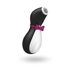 Satisfyer - Penguin - exkluzív léghullámos csiklóizgató vibrátor (USB) - fekete