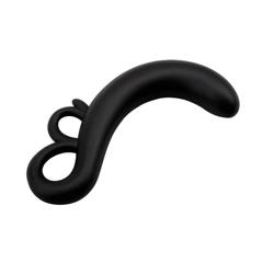 Chisa Novelties - Black Mont - kettő ujjas G-pont izgató és prosztata masszírozó (fekete)