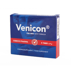 Cobeco - Venicon for Men - vágyfokozó kapszula férfiaknak (4db/cs)
