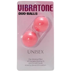 Seven Creations - Vibratone Duo Balls - gésagolyó duó belső súlyokkal (fehér)