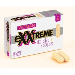 Hot - eXXtreme Libido Caps - étrend-kiegészítő kapszula hölgyeknek (2db/cs)