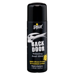 Pjur® - Back Door - Relaxing Silicone Anal Glide - nyugtató hatású, szilikonbázisú anál síkosító (30ml) - jojoba