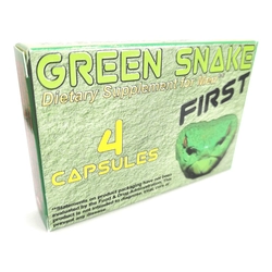 Green Snake First - potencianövelő kapszula férfiaknak (4db/cs)