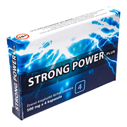 Strong Power Plus - potencianövelő kapszula (4db/cs)