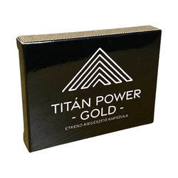Titán Power Gold - potencianövelő kapszula (3db/cs)
