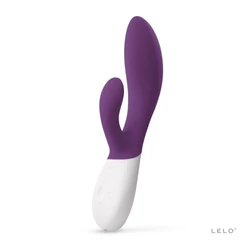 Lelo - Ina Wavw 2 - 12 funkciós, prémium csiklóizgató és G-pont vibrátor (USB) - szilva